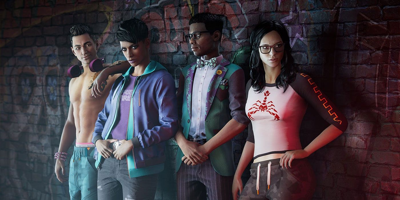 The cast of the New Saints Row