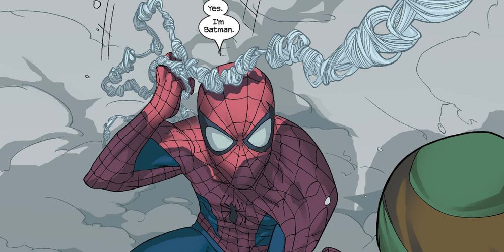 Spider-Man introduces himself