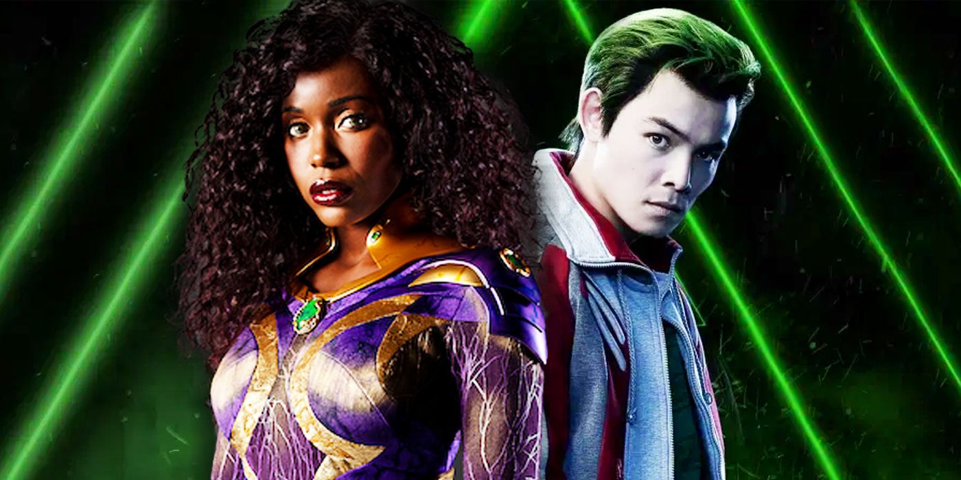 Titans Teaser Sees Starfire and Beast Boy Face Off