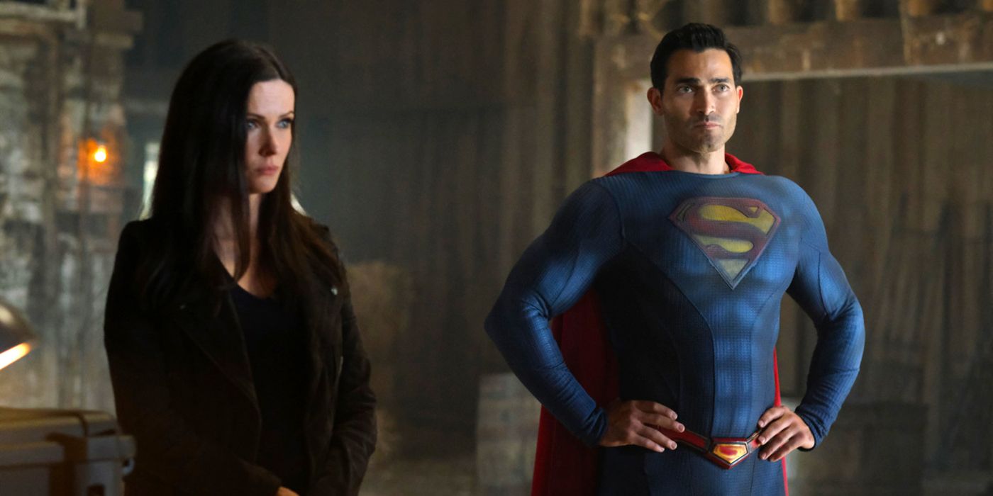 Bitise Tulloch as Lois Lane and Tyler Hoechlin as Superman in the Superman & Lois Season 1 finale