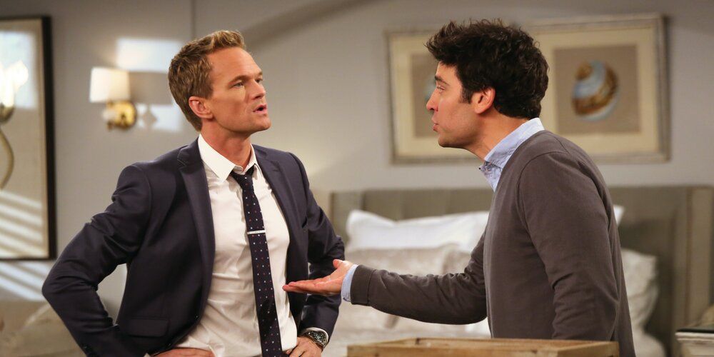 Ted argues with Barney How I Met Your Mother