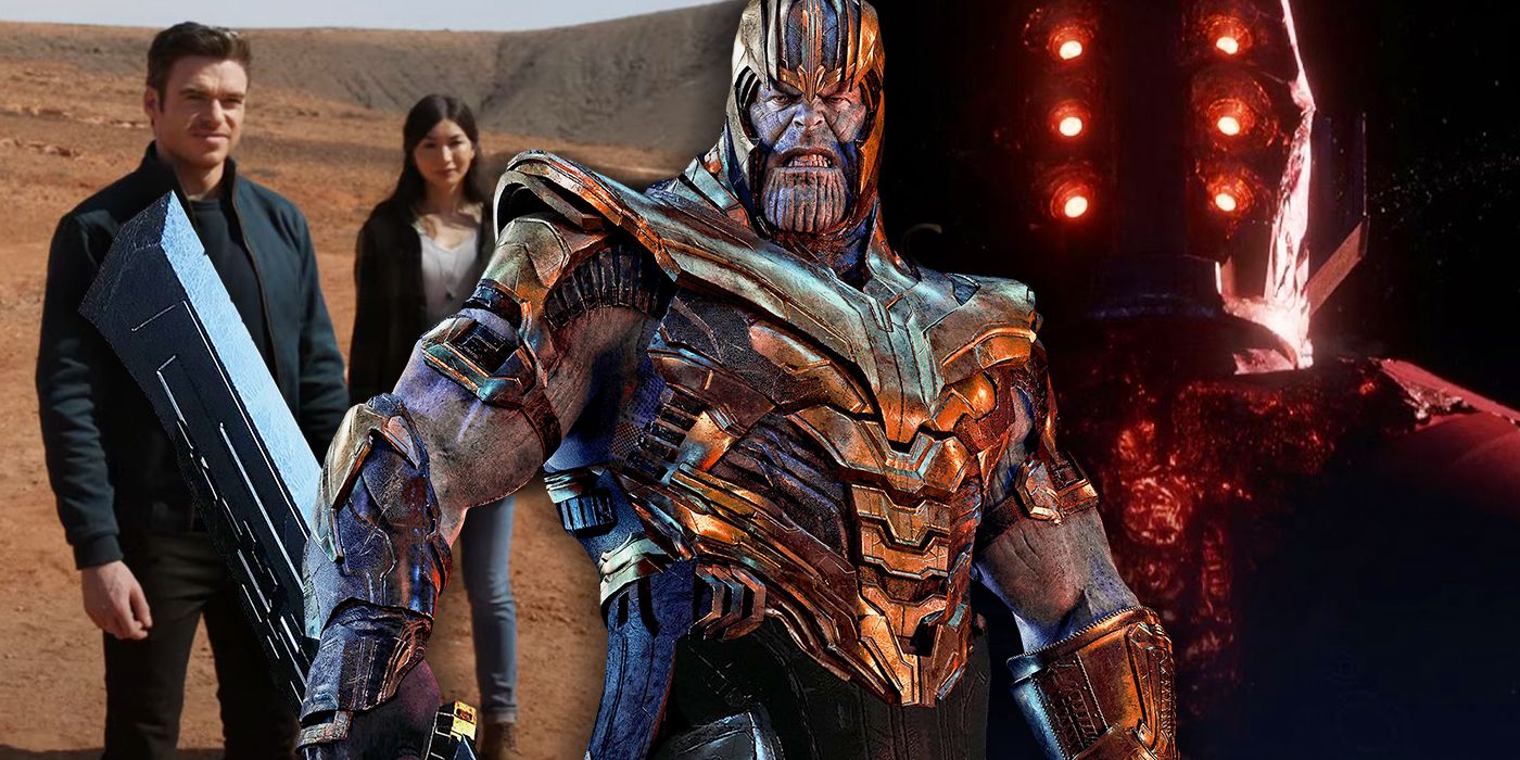Abshar's banner for the Eternals final trailer, featuring Thanos