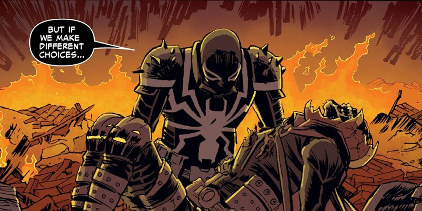 Agent Venom Saves Jack O Lantern 