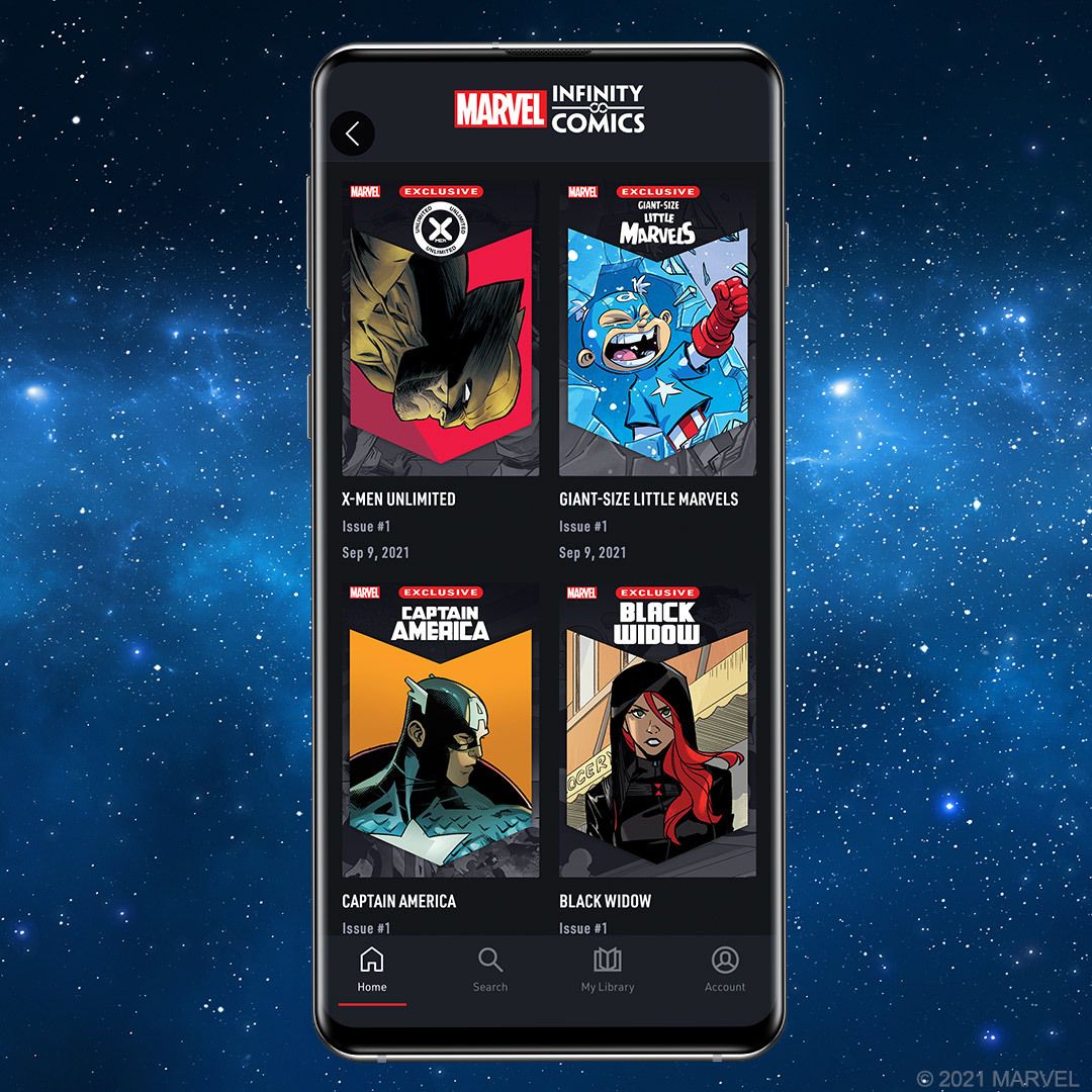 Marvel Unlimited relaunch Infinity Comics spotlight
