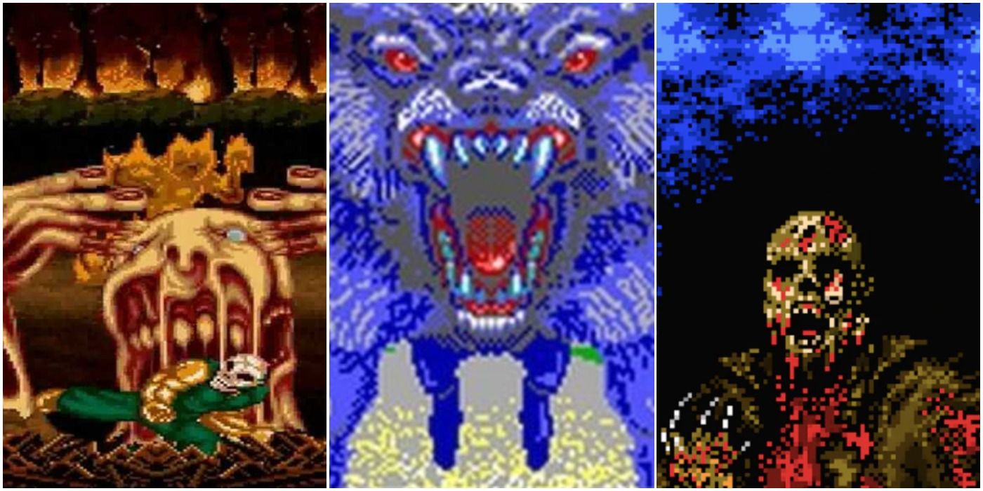 1980s Horror Video Games Splatterhouse Personal Nightmare Sweet Home Trio Header