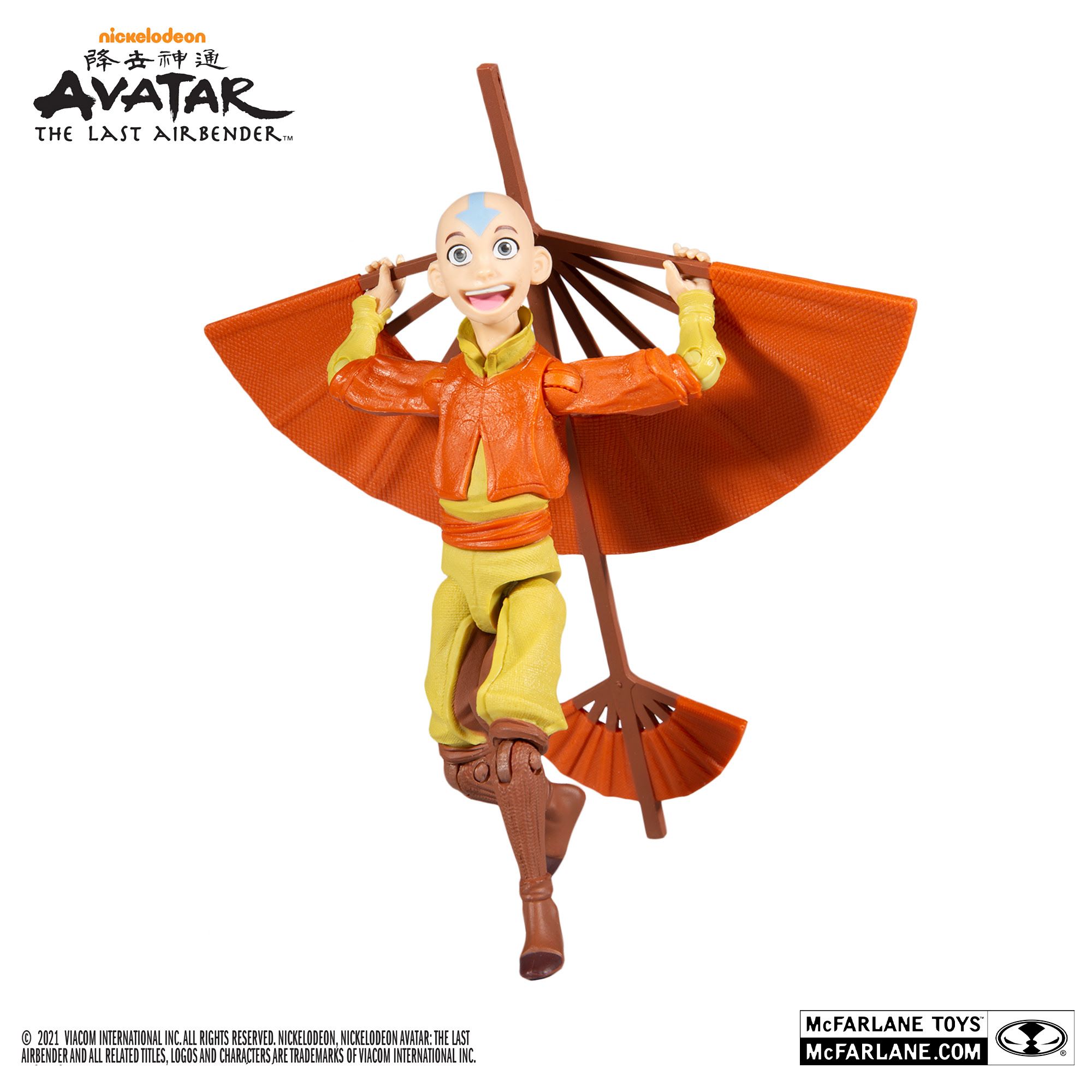 Avatar: The Last Airbender Aang with glider 5-inch McFarlane Toys figure