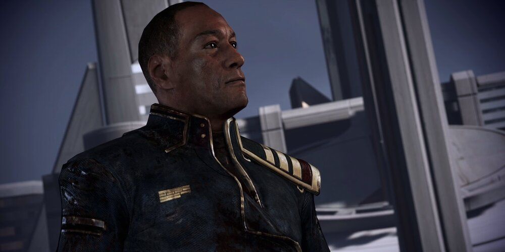 Admiral Anderson speaking in Mass Effect