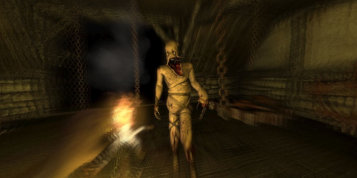 Video Games: Amnesia Dark Descent Monster Sanity Effect