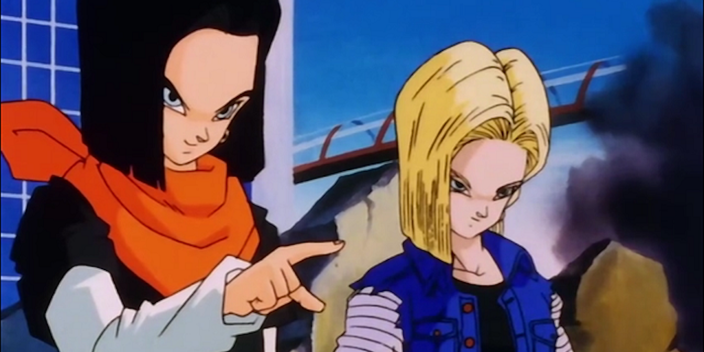 Android 17 and Android 18, created by Dr. Gero in Dragon Ball Z