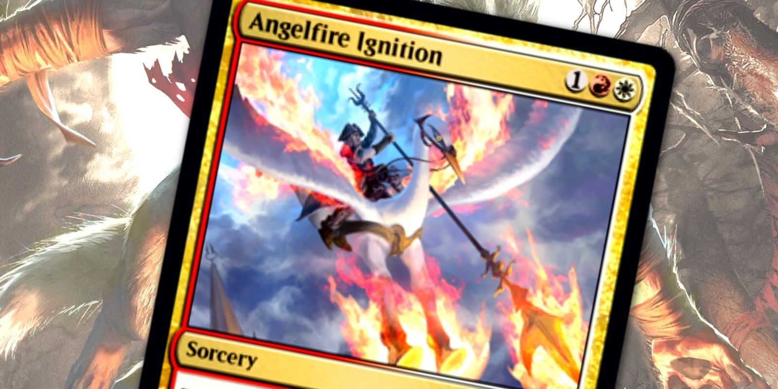 Angelfire Ignition, a card in Innistrad: Midnight Hunt, Magic: The Gathering