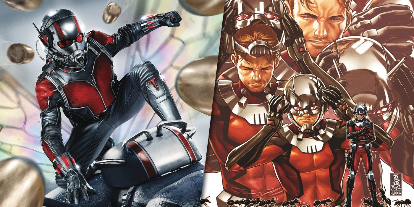 Ant-Man in the MCU and the comics