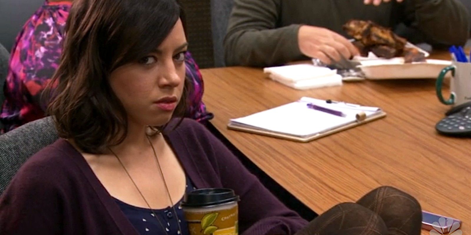 April Ludgate from Parks and Recreation