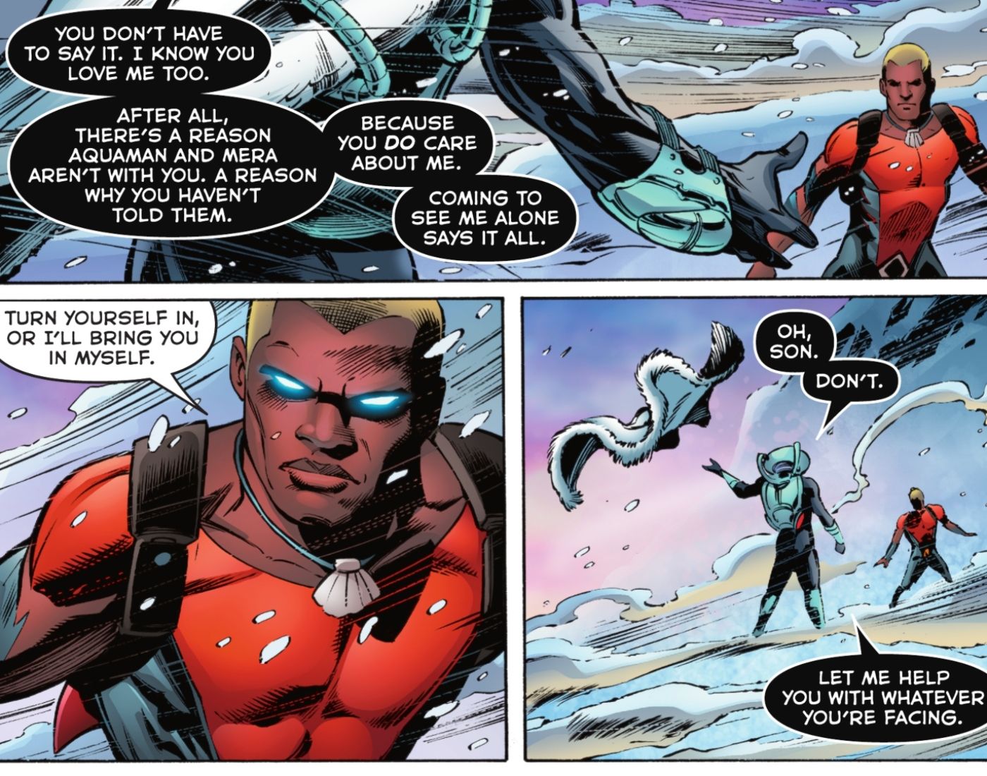 Black Manta: The DCEU Villain Is Trying to Fix His Family - And Failing