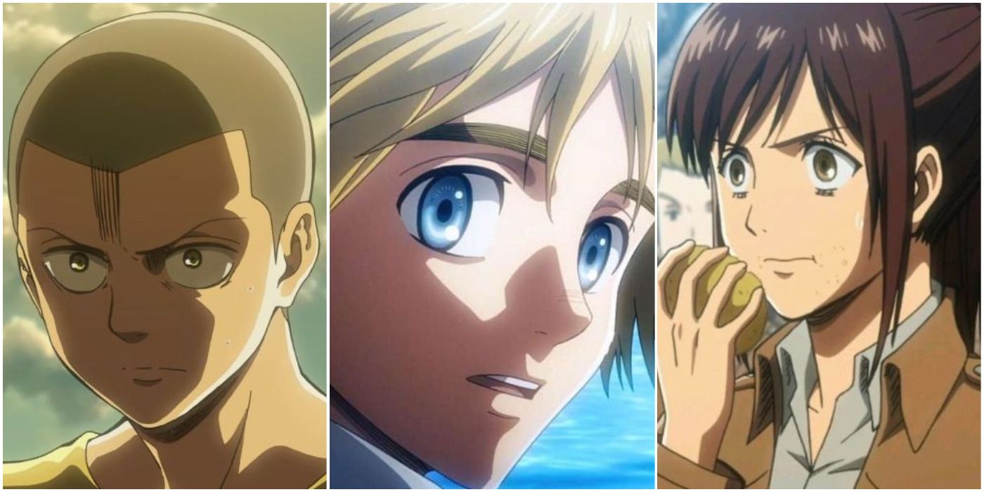 Attack On Titan Connie Armin Sasha