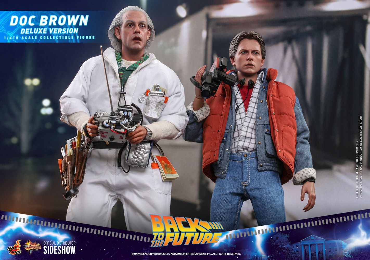 Back to the Future Hot Toys Marty and Doc