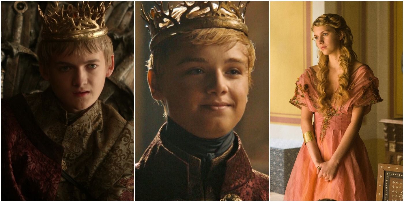 Joffrey Tommen Myrcella Baratheon Lannister children of Cersei and Jaime