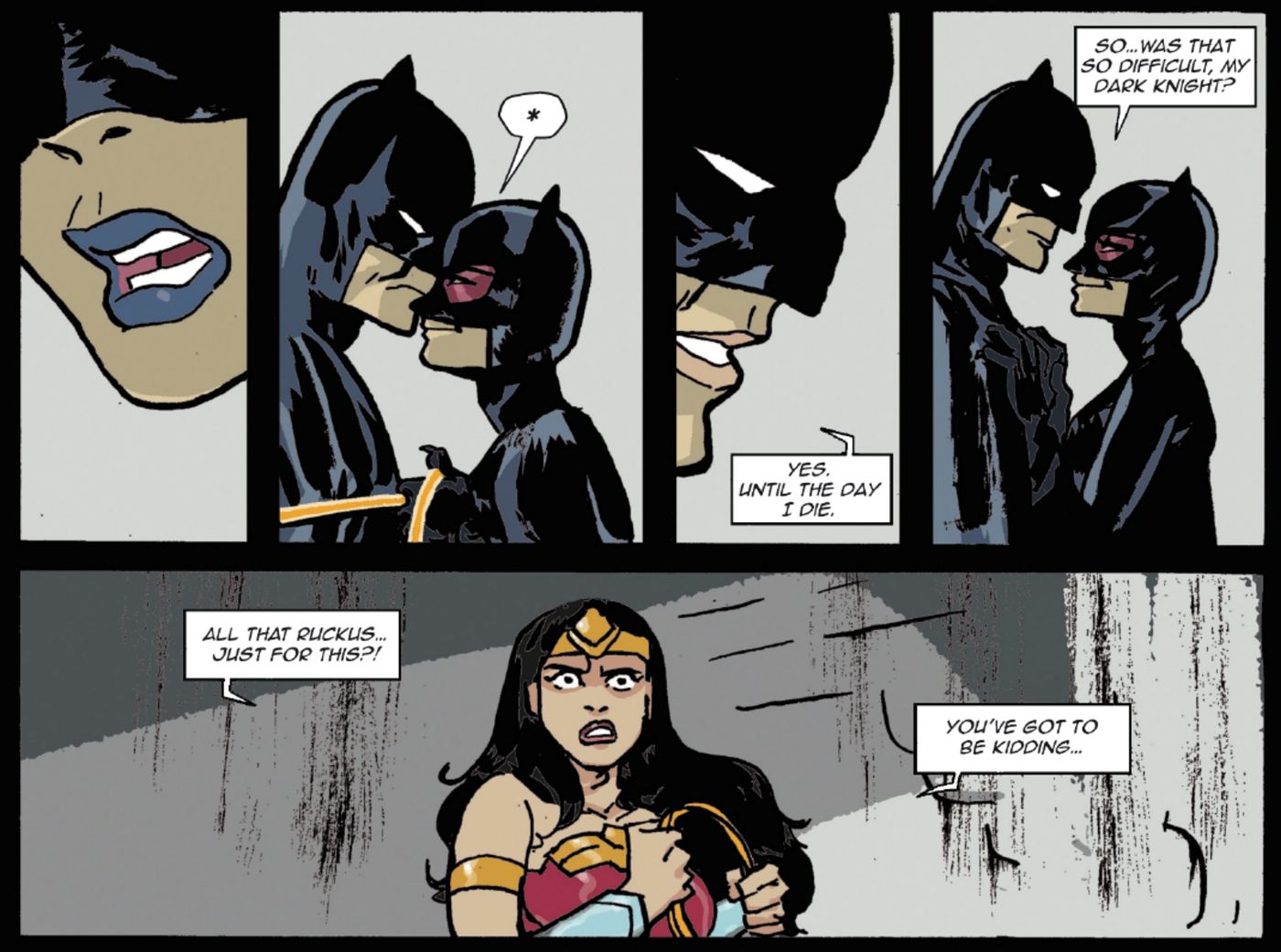 Batman Catwoman Wonder Woman