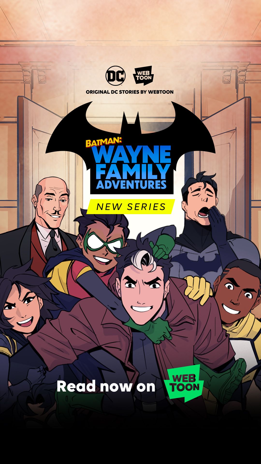 Batman: Wayne Family Adventures DC and Webtoon series