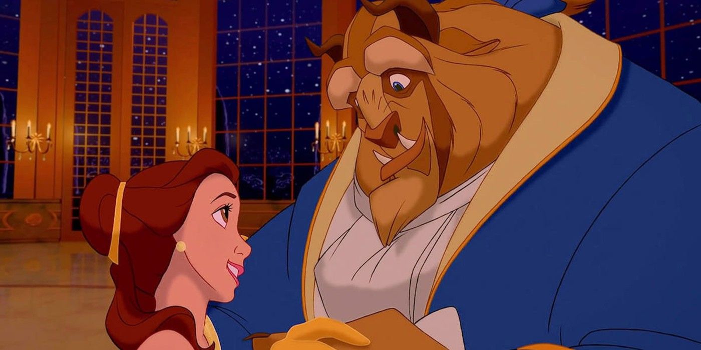 Belle Dances With The Beast In Beauty And The Beast