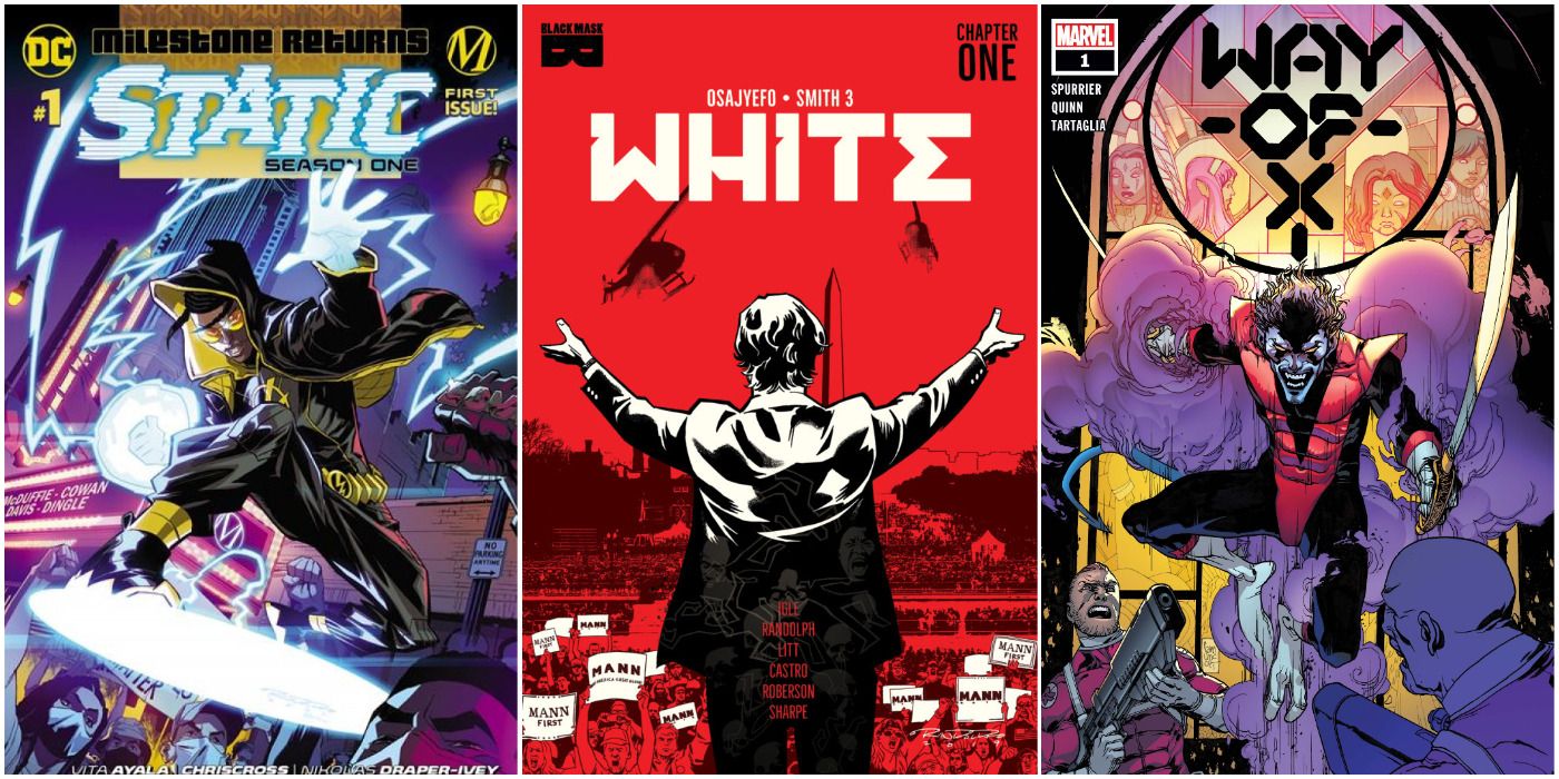 Superhero Comics Static Season One, White, Way of X