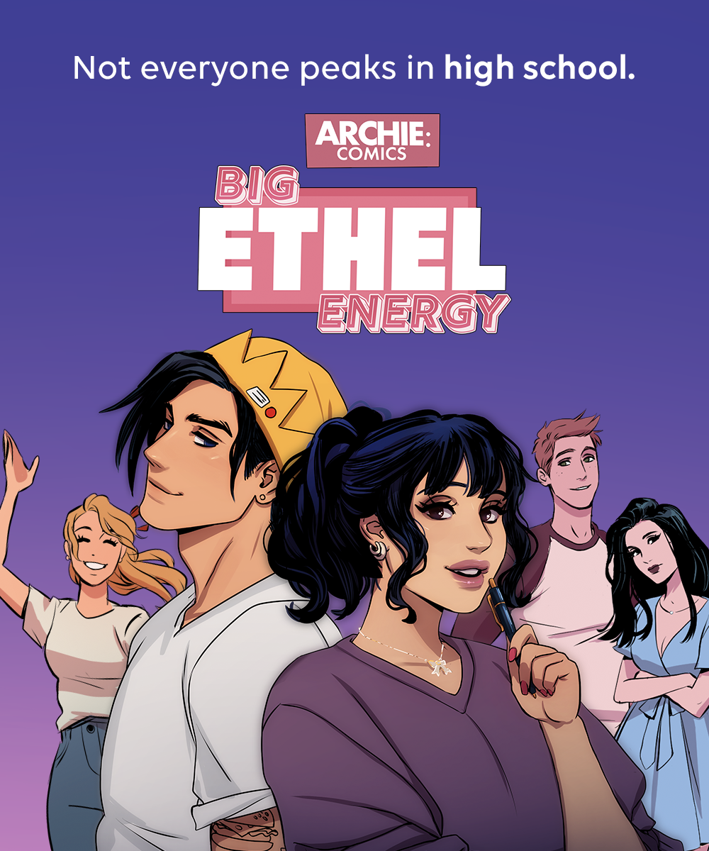 Big Ethel Energy cover from Archie Comics and Webtoon