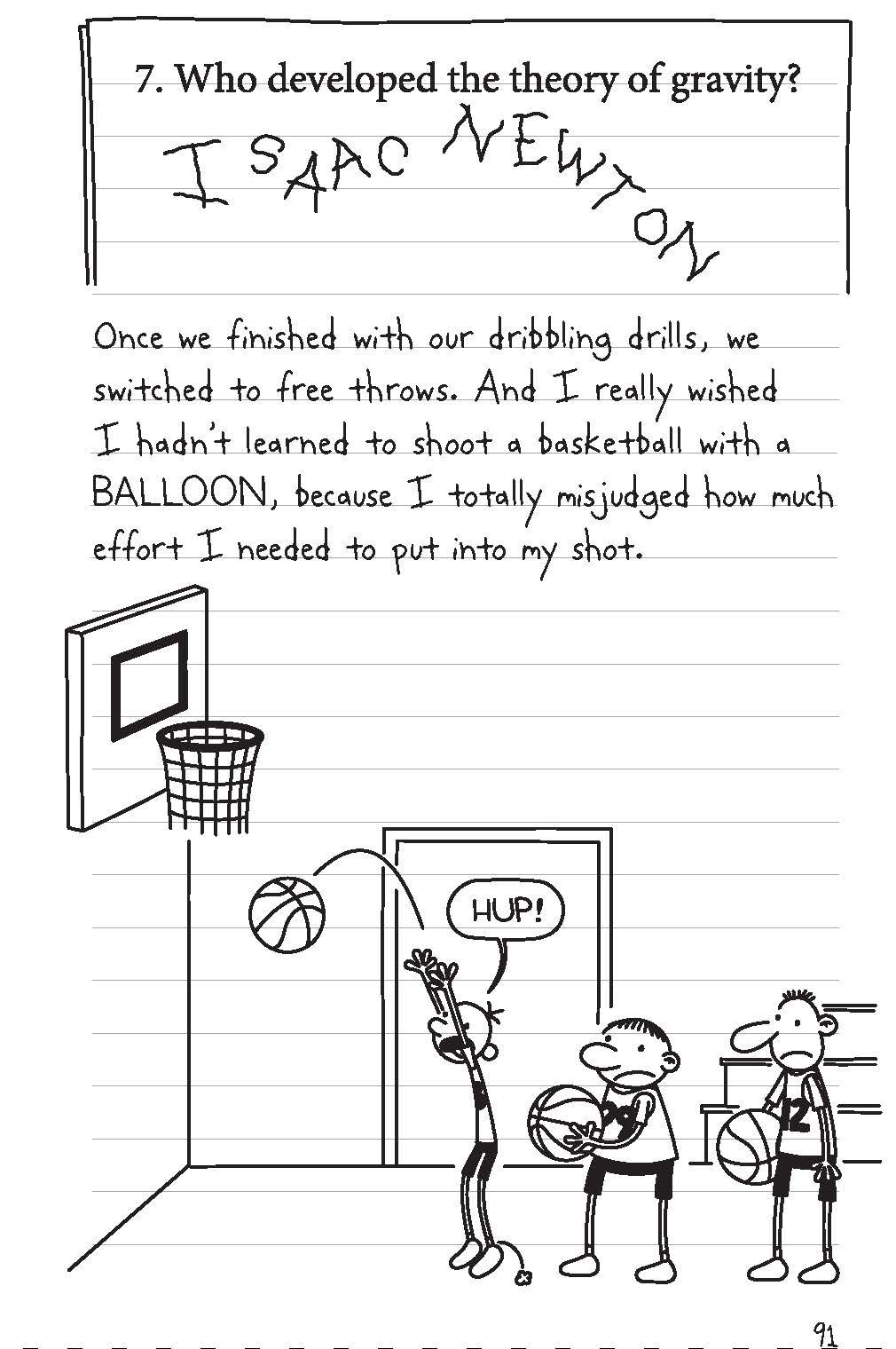 Diary of a Wimpy Kid: Big Shot Excerpt - Greg's Basketball Tryout