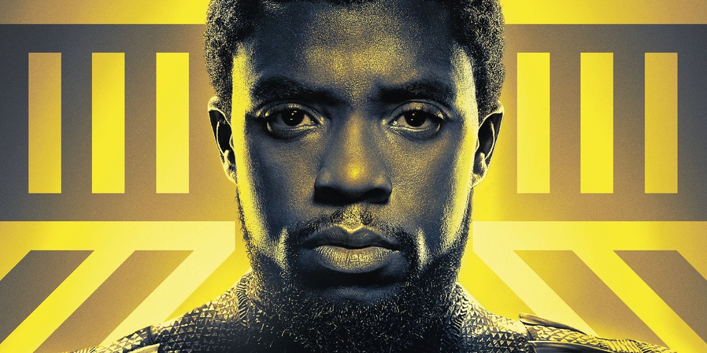 Black Panther Poster with Chadwick Boseman