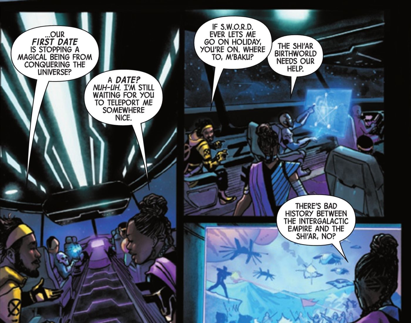 Black Panther Shuri Manifold X-Men 1