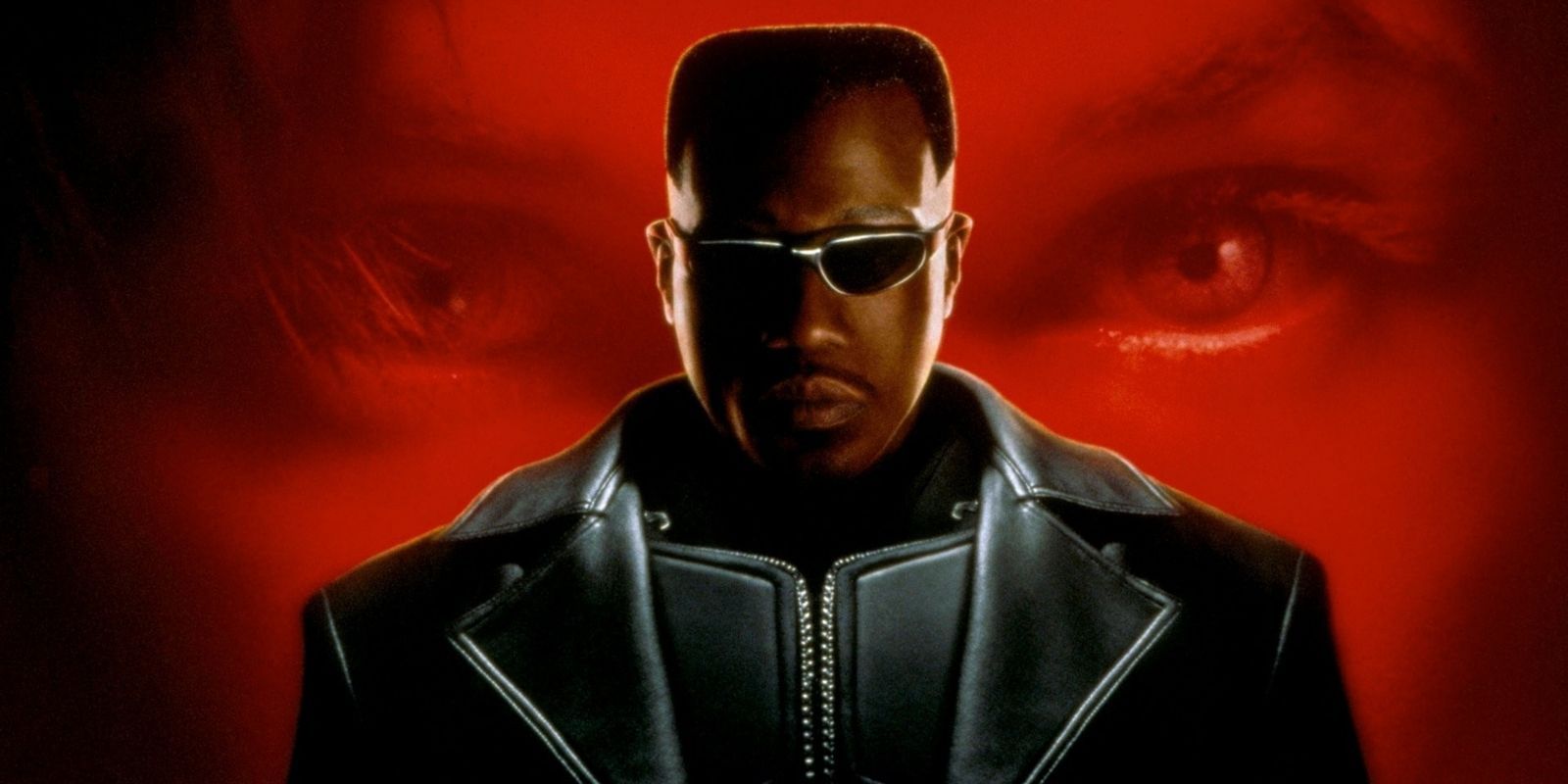 Wesley Snipes as Blade in the 1998 classic Marvel movie