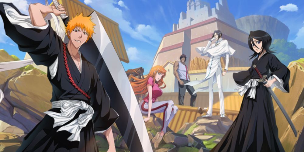 The Soul Society Infiltration Team in Bleach.