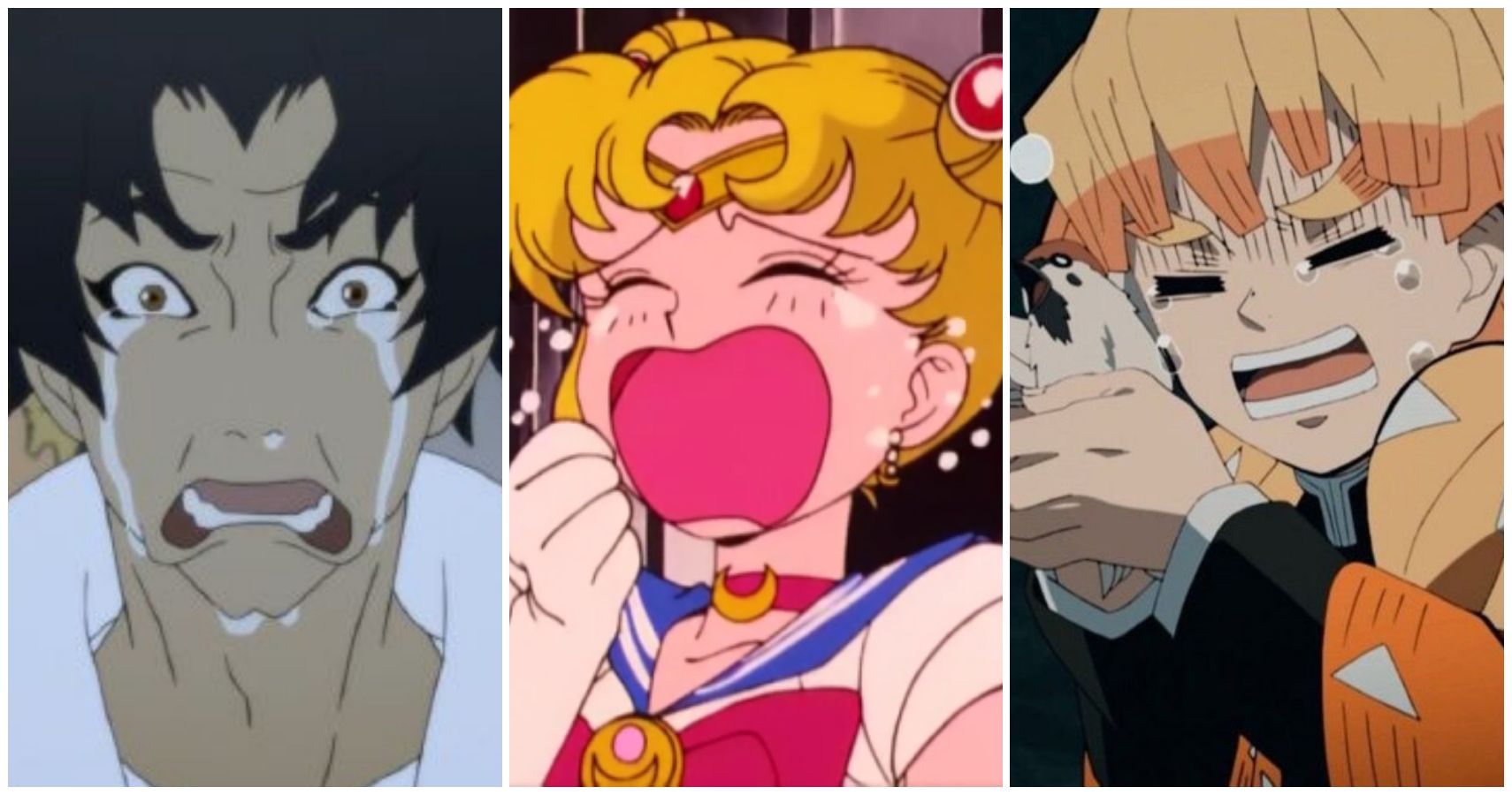 What anime character cries the most? - Quora