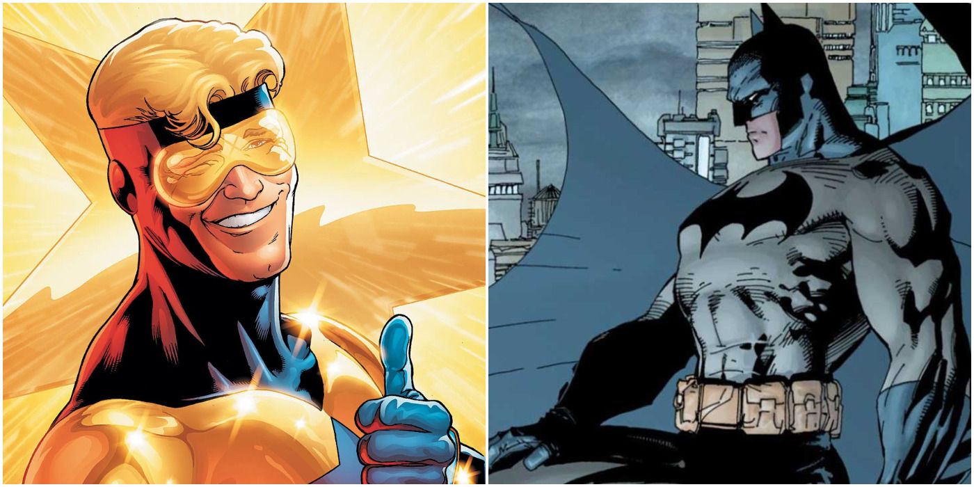Booster Gold and Batman
