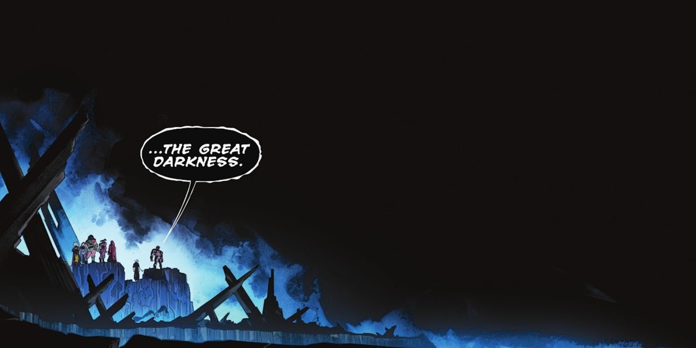 Darkseid proclaims 'The Great Darkness' in DC Comics Infinite Frontier 1