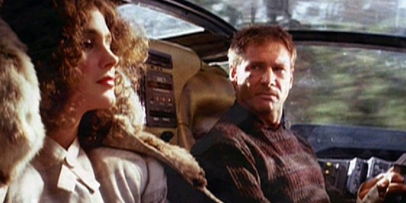 Deckard And Rachel Leave Los Angeles In Blade Runner