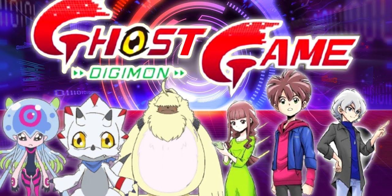 Anime Digimon Ghost Game DigiDestined With Digimon