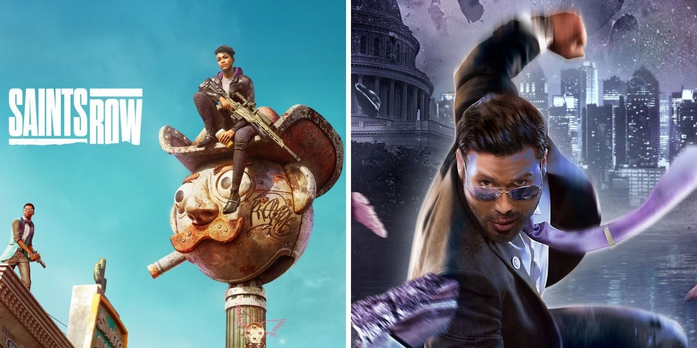 Cover Poster of Saints Row Reboot and The Saints Row IV