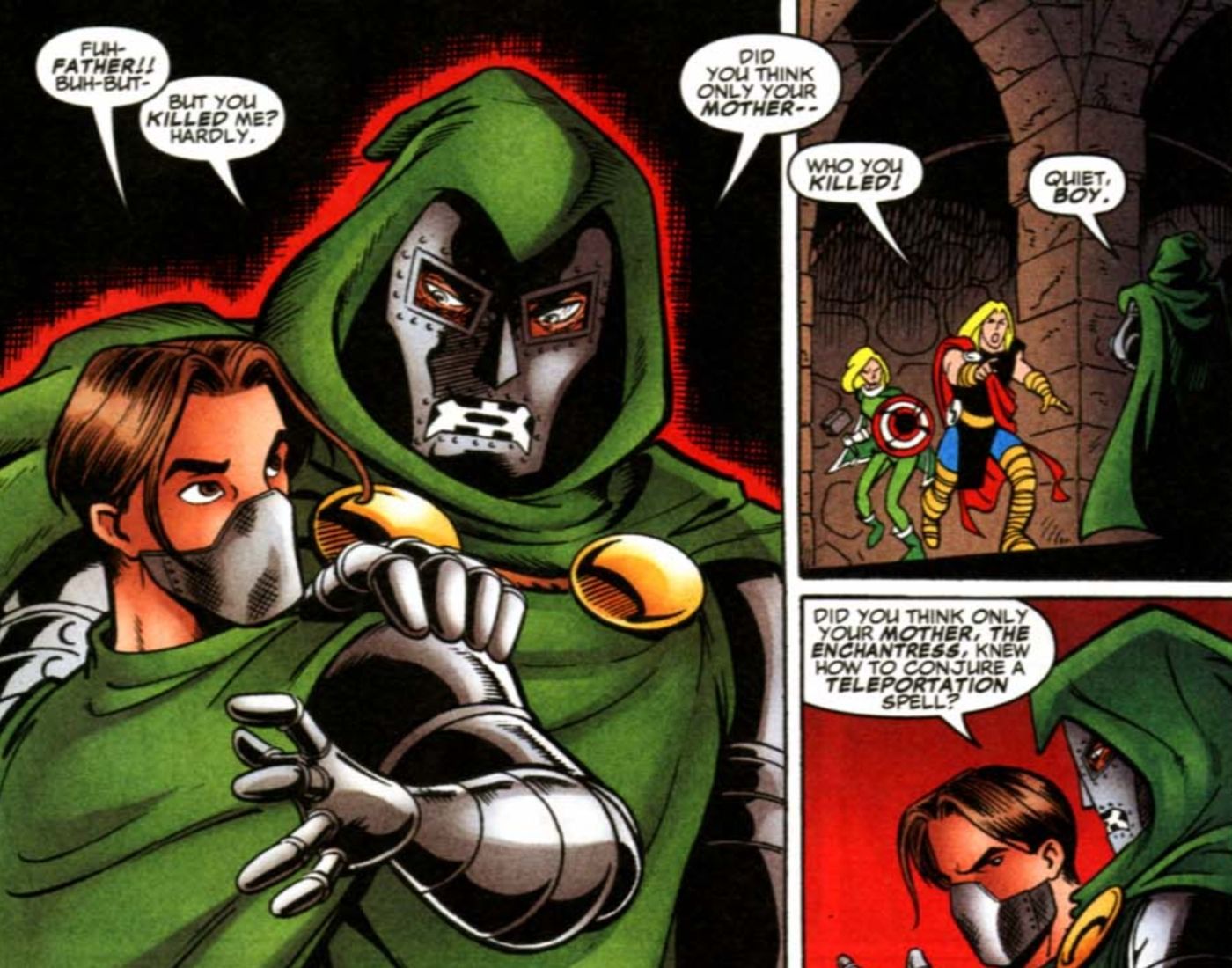 Doctor Doom Thor Brothers What If 2