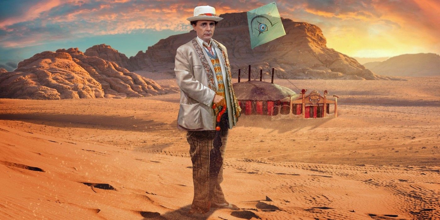 Doctor Who the Seventh Doctor played by Sylvester McCoy