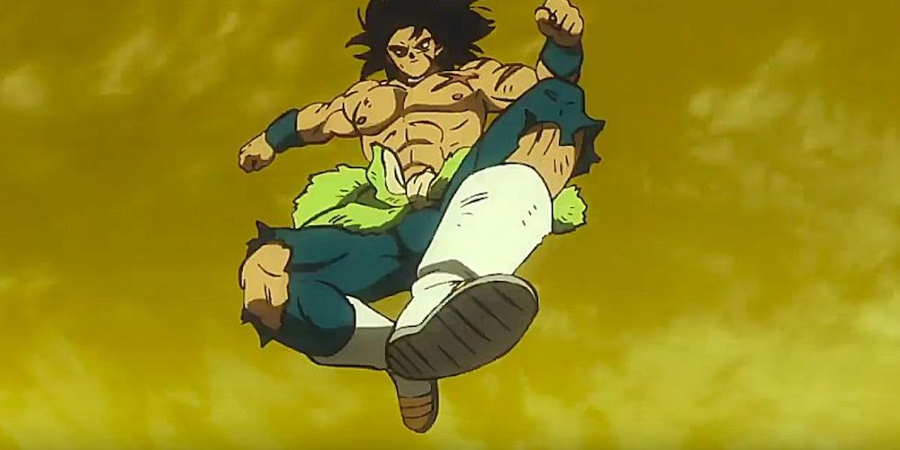 Broly dá um salto no Planeta Vampa em Dragon Ball Super: Broly.