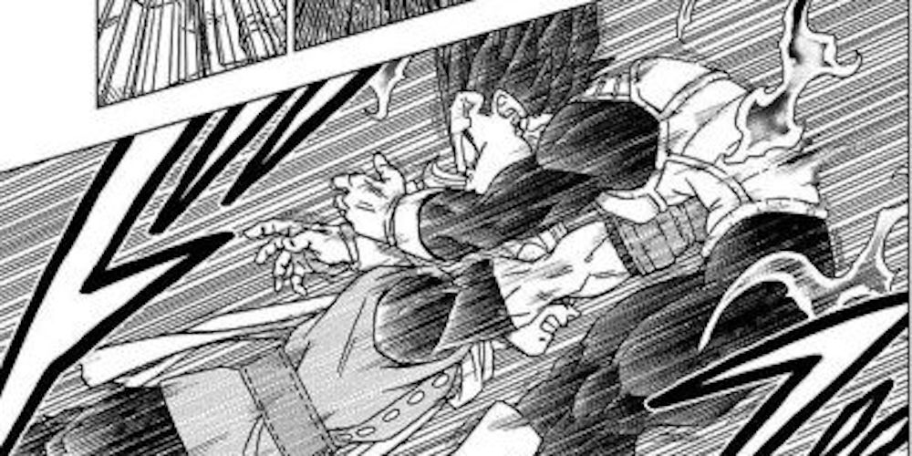 Manga Dragon Ball Super Granolah Attacks Ultra Ego Vegeta