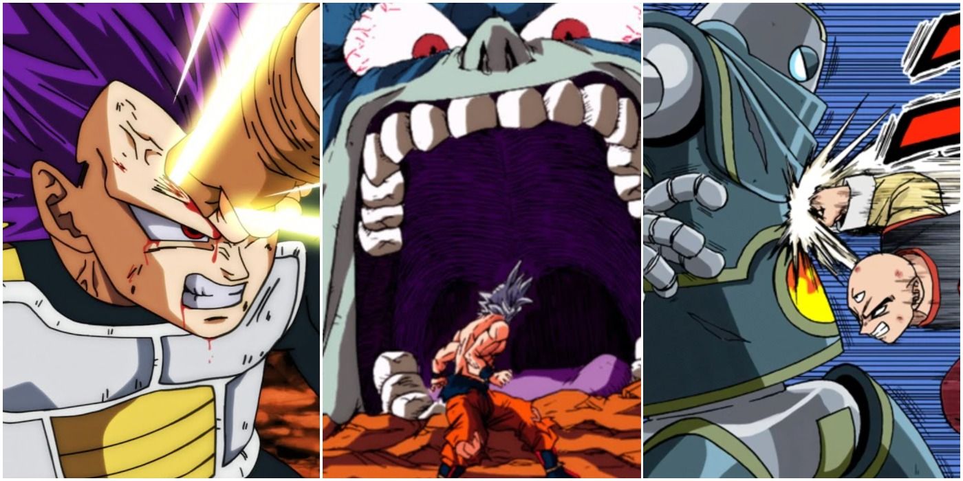 Dragon Ball Super Manga Battles Vegeta Goku Tien Trio Header