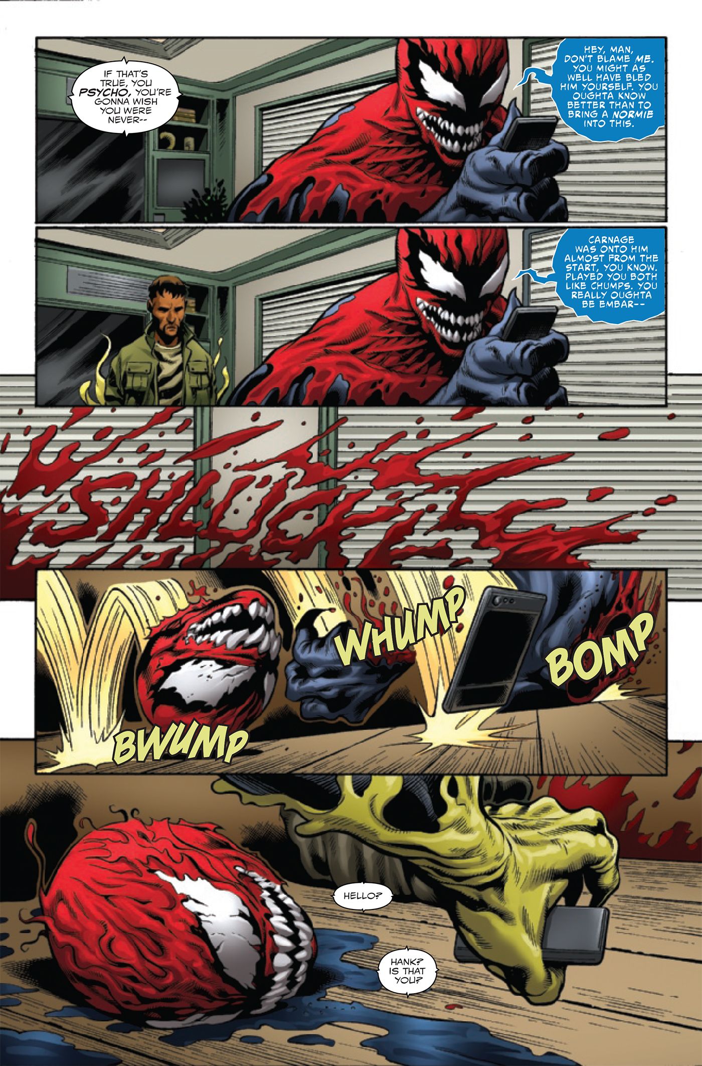 Extreme Carnage Omega #1 preview pages