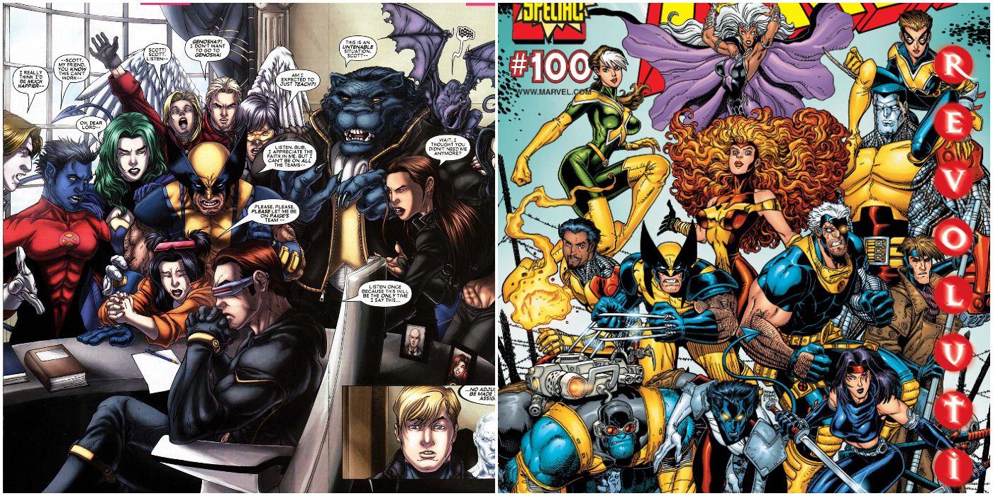 Chuck Austen X-Men and X-Men #100