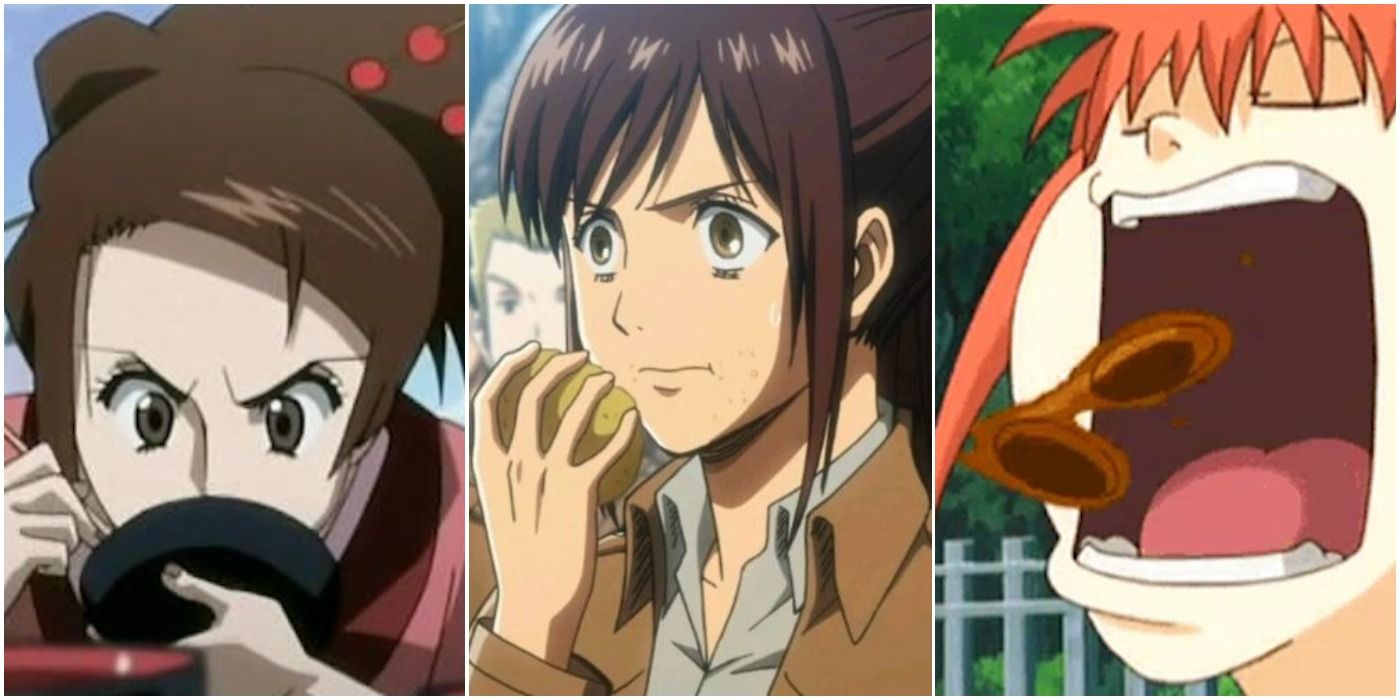 MangaThrill  Anime characters enjoying their food   Facebook