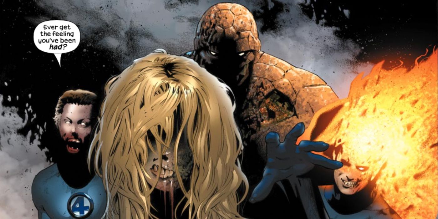 Fantastic Four Marvel Zombies