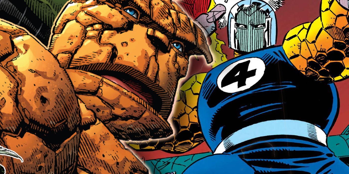 Why The Fantastic Four's Thing Wore a Helmet After a Defeat