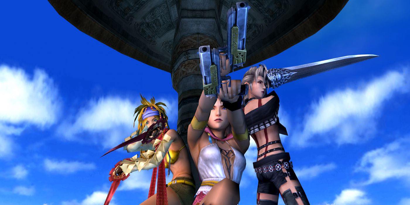 Final Fantasy X-2 Yuna Rikku Paine