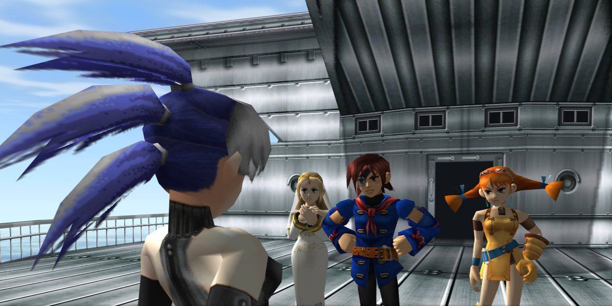 Video Games Gamecube Skies Of Arcadia Legends Party