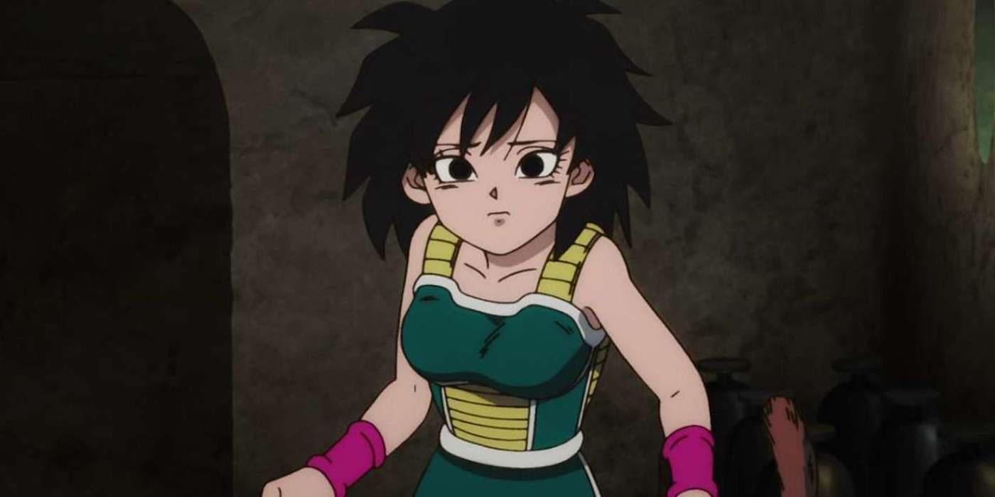 Gine, Goku's Saiyan mother, in Dragon Ball Super: Broly