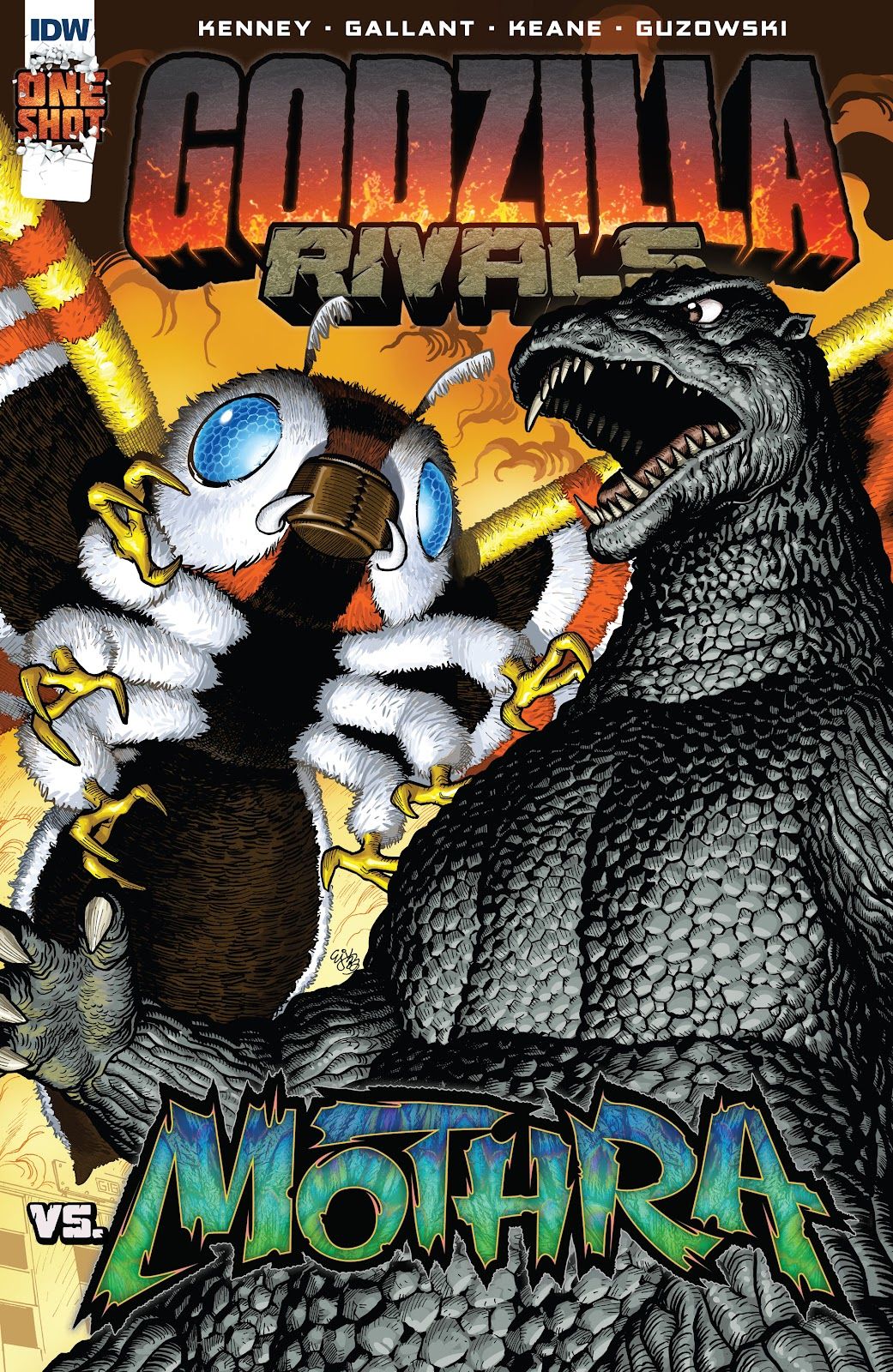 Cover of Godzilla Rivals: Vs Mothra #1